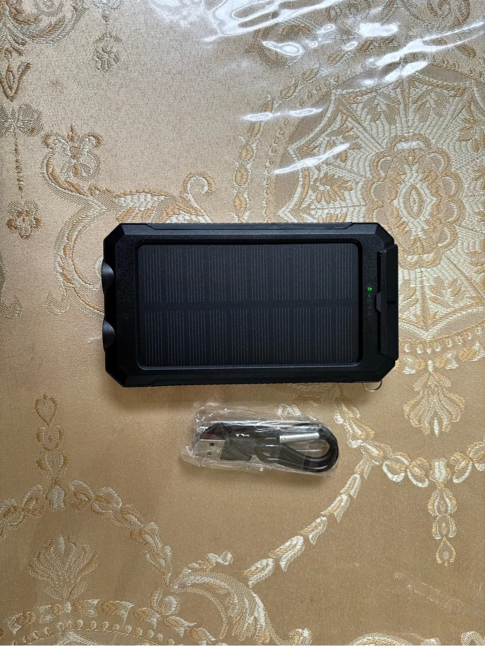3-Pack Solar Power Banks Portable Chargers